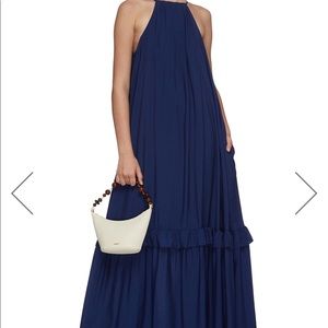 NWT Staud Ina Dress in Navy, medium